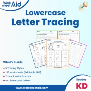 Lowercase Letter Tracing